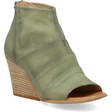 Miz Mooz Keaton Peep Toe Bootie_SAGE LEATHER