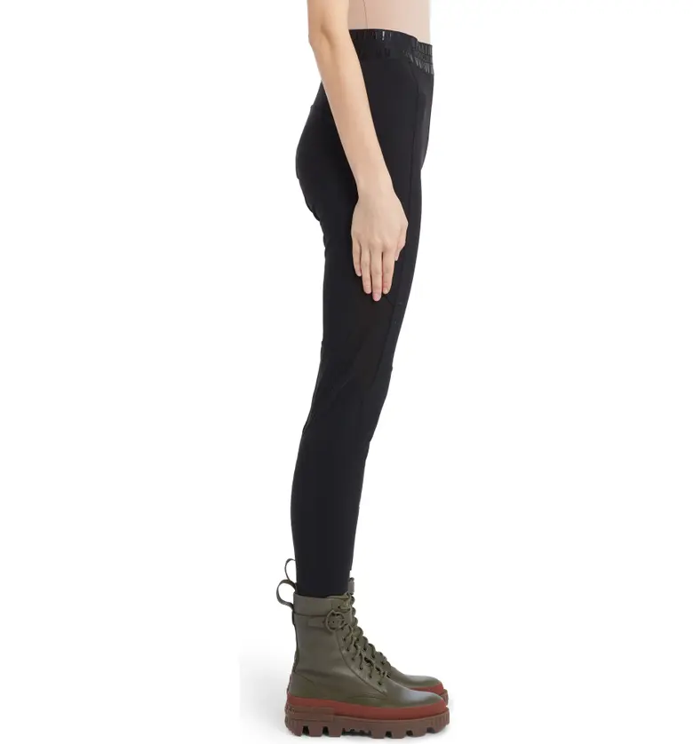 몽클레르 Moncler Bonded Technical Leggings_BLACK