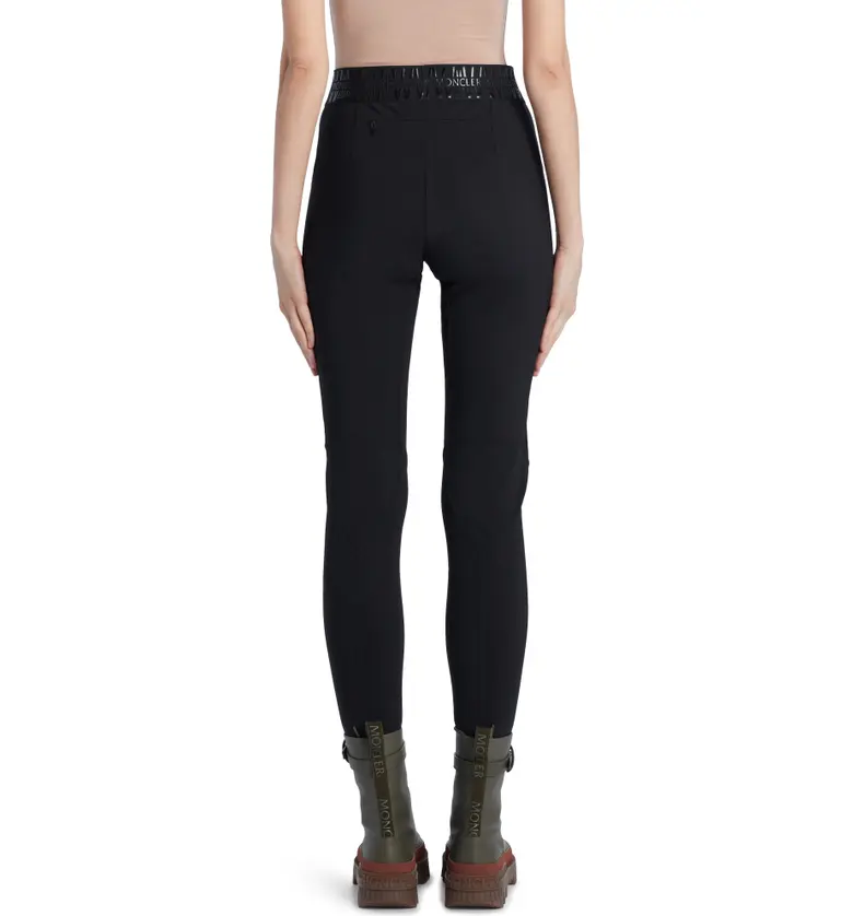 몽클레르 Moncler Bonded Technical Leggings_BLACK
