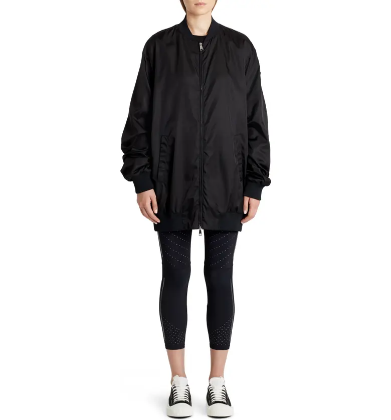 몽클레르 Moncler Aldebaran Satin Jacket_BLACK