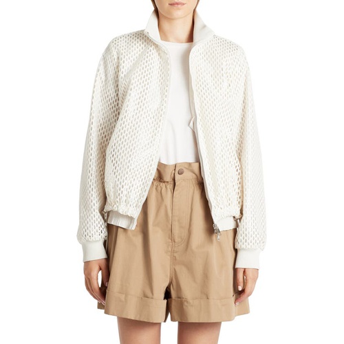 몽클레르 Moncler Pulcherrima Jacquard Mesh Jacket_White