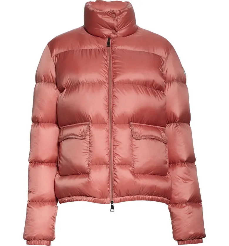 몽클레르 Moncler Lannic Water Resistant Lightweight Down Puffer Jacket_DARK PINK
