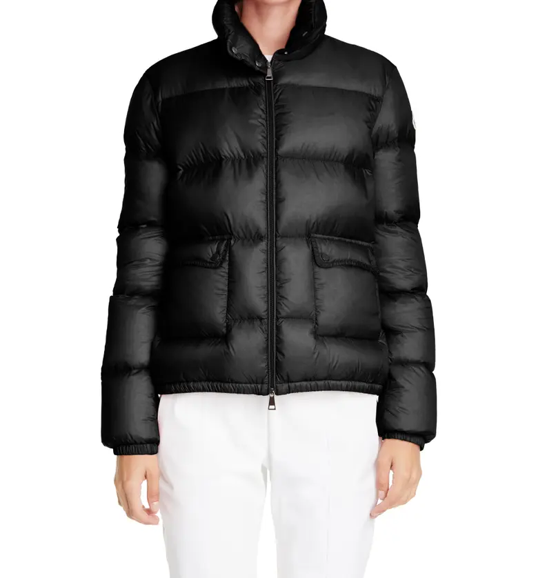 몽클레르 Moncler Lannic Water Resistant Lightweight Down Puffer Jacket_BLACK