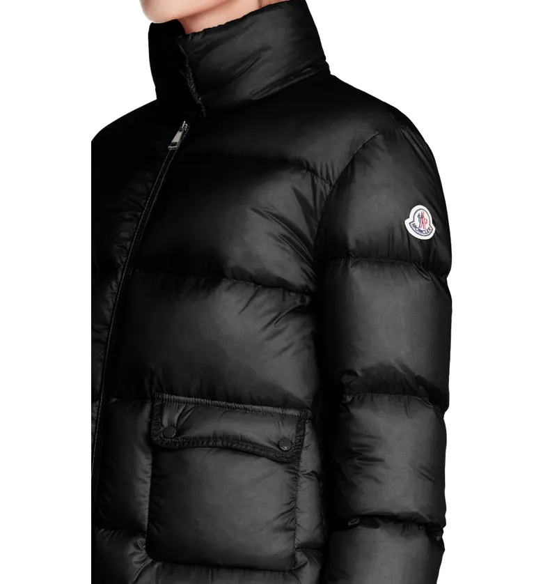 몽클레르 Moncler Lannic Water Resistant Lightweight Down Puffer Jacket_BLACK