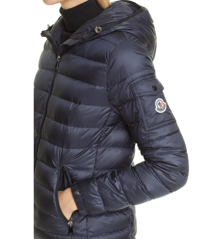 몽클레르 Moncler Bles Water Resistant Lightweight Down Puffer Jacket_NAVY