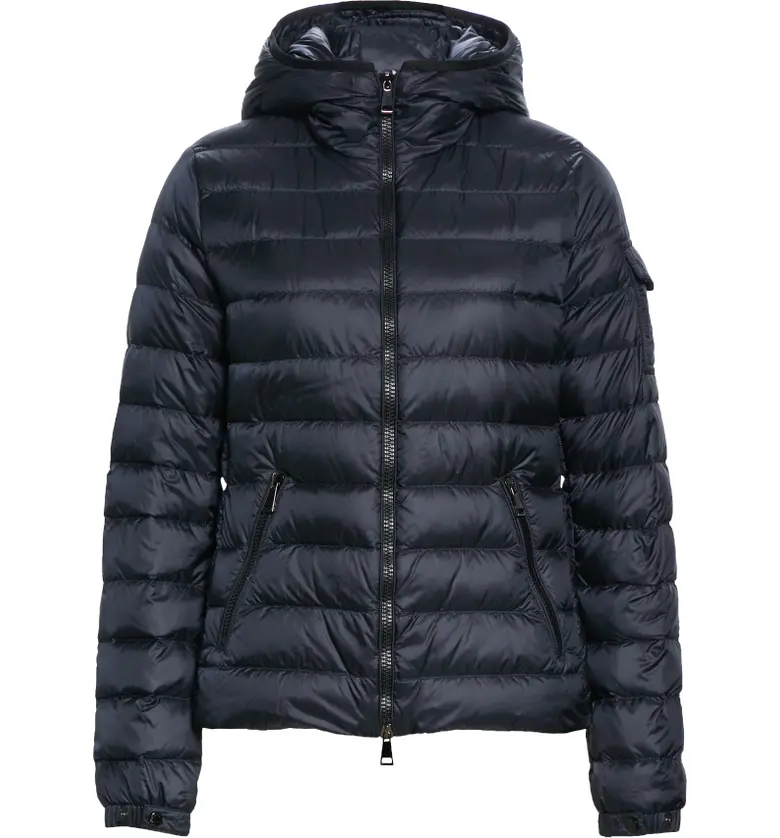 몽클레르 Moncler Bles Water Resistant Lightweight Down Puffer Jacket_NAVY