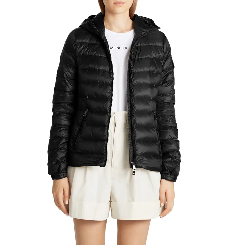 몽클레르 Moncler Bles Water Resistant Lightweight Down Puffer Jacket_BLACK