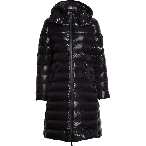 몽클레르 Moncler Moka Water Resistant Long Hooded Down Puffer Parka_BLACK