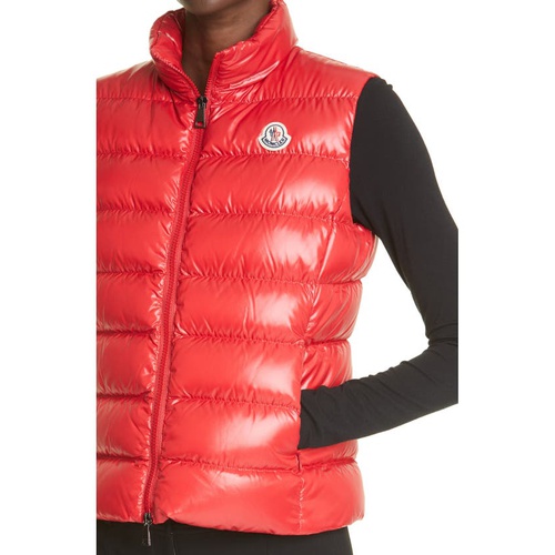 몽클레르 Moncler Ghany Water Resistant Down Puffer Vest_RED