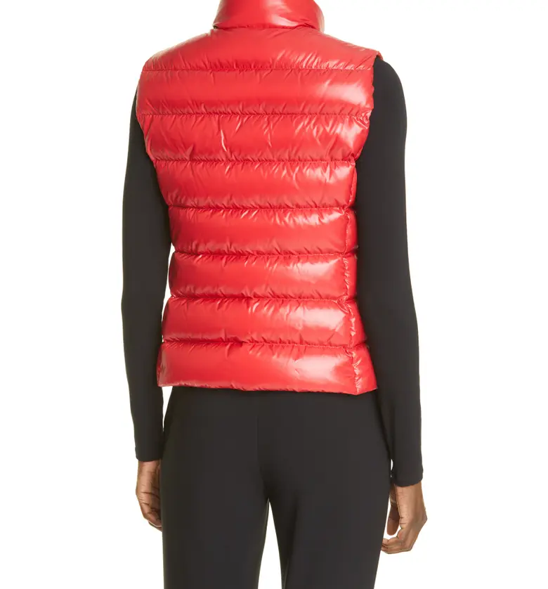 몽클레르 Moncler Ghany Water Resistant Down Puffer Vest_RED