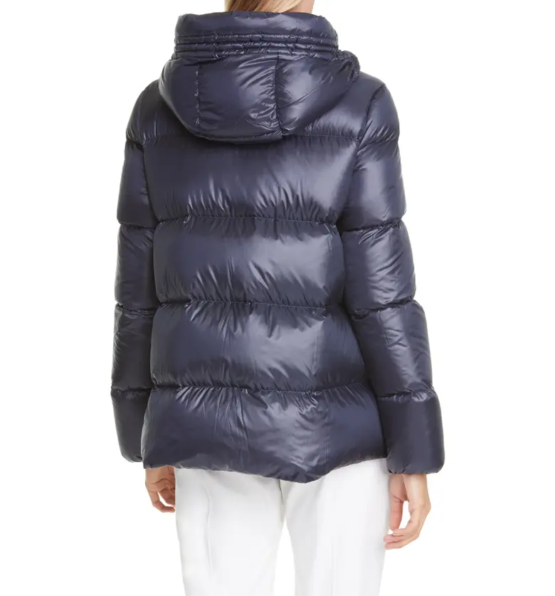 몽클레르 Moncler Seritte Hooded Quilted Down Puffer Jacket_NAVY