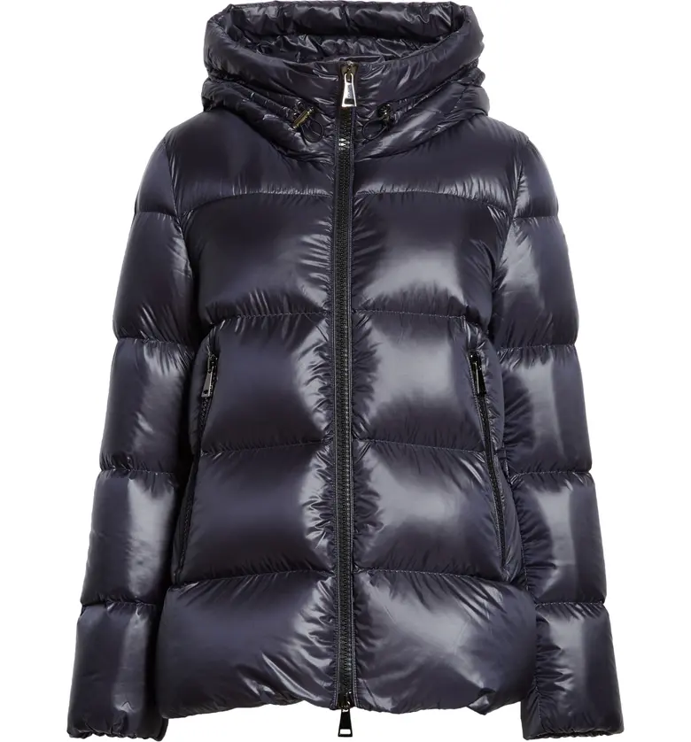몽클레르 Moncler Seritte Hooded Quilted Down Puffer Jacket_NAVY