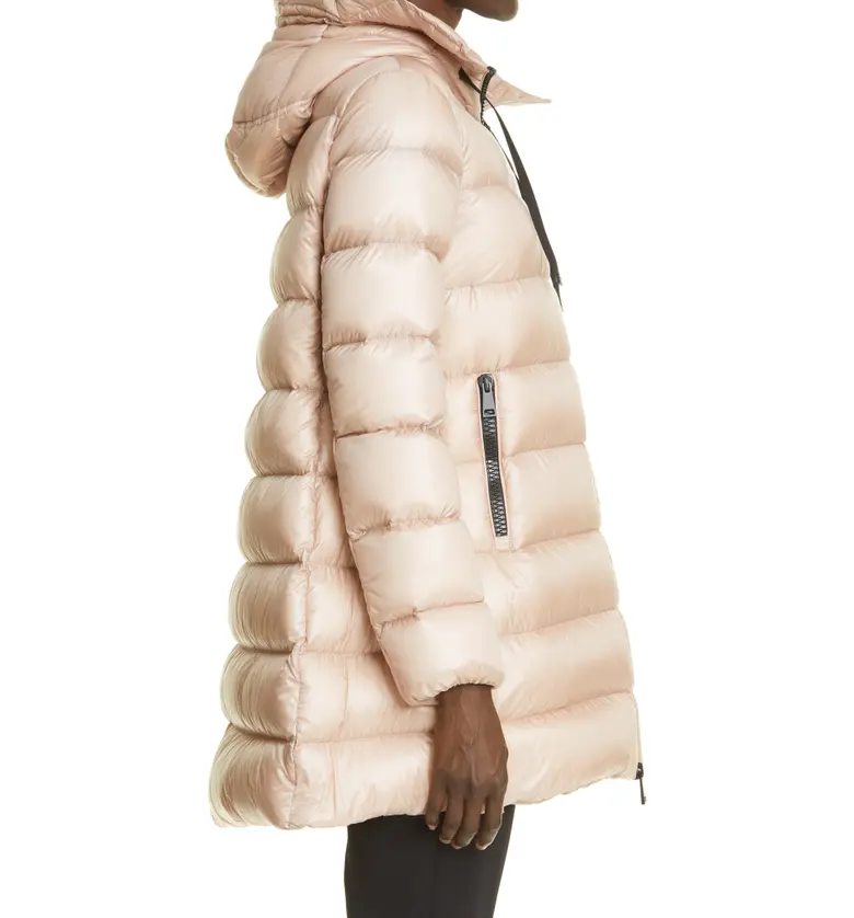 몽클레르 Moncler Suyen Water Resistant Hooded Down Puffer Coat_LIGHT PINK