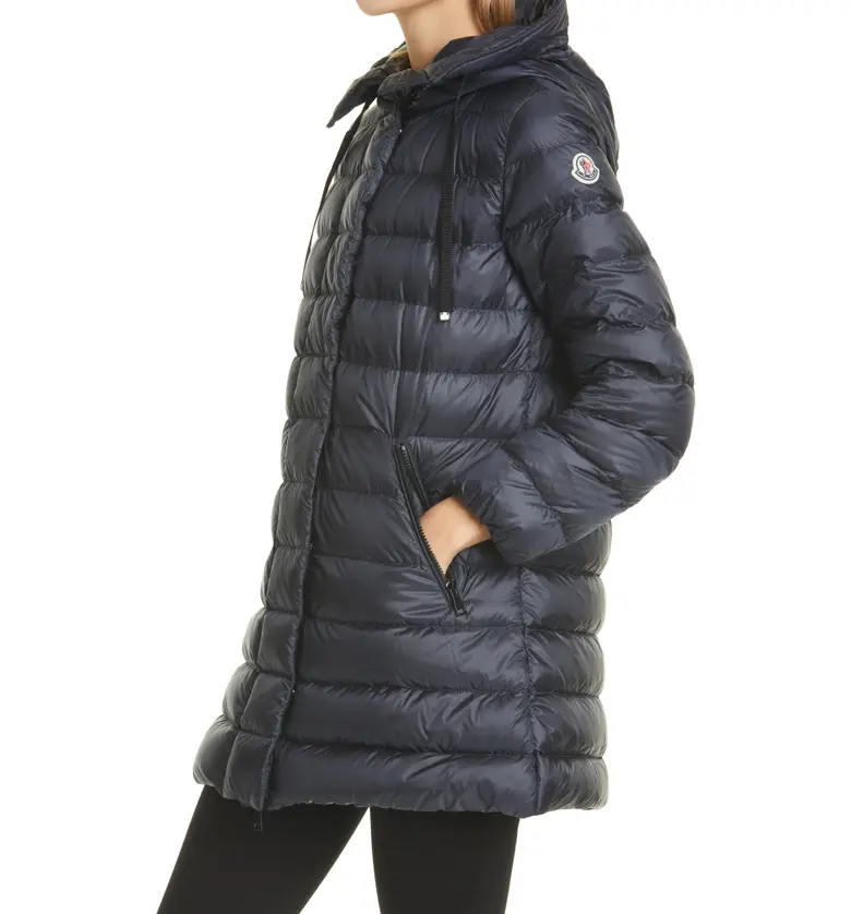 몽클레르 Moncler Gnosia Water Resistant Down Puffer Coat_NAVY