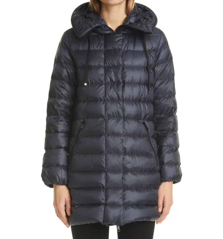 몽클레르 Moncler Gnosia Water Resistant Down Puffer Coat_NAVY
