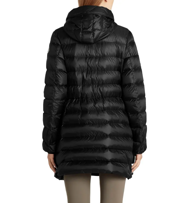 몽클레르 Moncler Gnosia Water Resistant Down Puffer Coat_BLACK