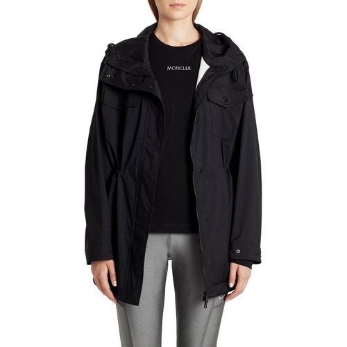 몽클레르 Moncler Sadalsud Hooded Raincoat_Black