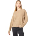 MONROW Recycled Cashmere Waffle Sweater