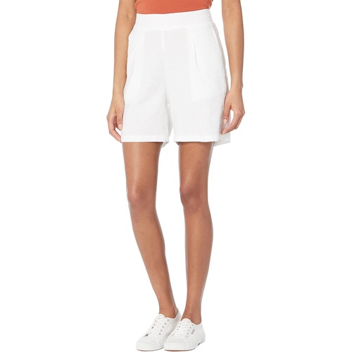  MONROW Linen Shorts with Pleats