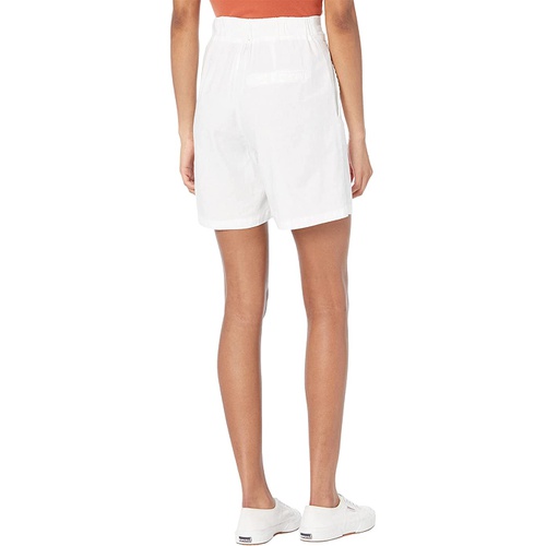  MONROW Linen Shorts with Pleats