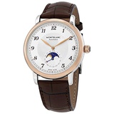 Montblanc Star Legacy Moonphase Automatic Silver Dial Mens Watch 117580