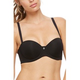 Montelle Intimates Convertible Strapless Underwire Bra_BLACK