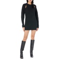 MOON RIVER Cutout Sweater Mini Dress