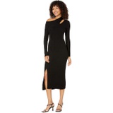 MOON RIVER Asymmetrical Cutout Sweaterdress