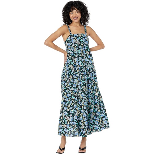  MOON RIVER Floral Printed Maxi Dress