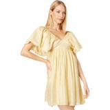 MOON RIVER Flutter Sleeve Mini Dress