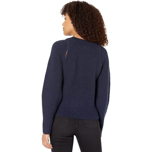  MOON RIVER Shoulder Cutout Sweater