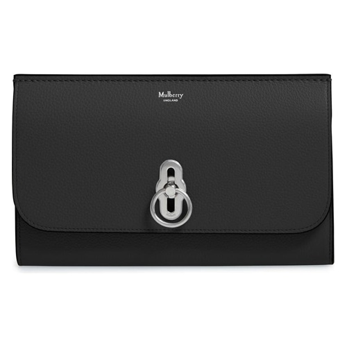  Mulberry Amberley Leather Wallet_BLACK