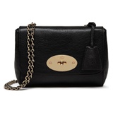 Mulberry Lily Convertible Leather Shoulder Bag_GLOSSY GOAT BLACK