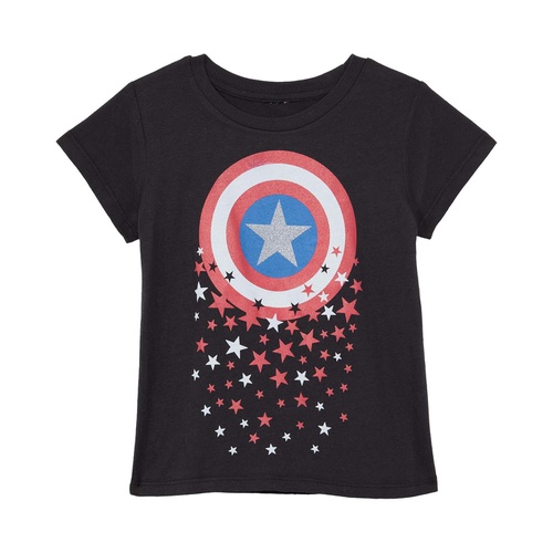  Mad Engine Kids Captain America Tee Shirt (Little Kids/Big Kids)