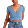Madden Girl Cropped Wrap Top