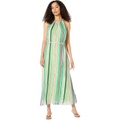 Maggy London Halter Maxi Dress