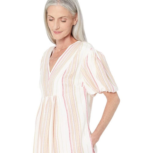  Maggy London Striped Babydoll Dress