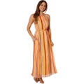 Maggy London Plus Size Halter Maxi Dress