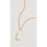 Maison Irem Cultured Pearl Swan Necklace