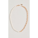 Maison Irem Oslo Cultured Pearl Chain Necklace