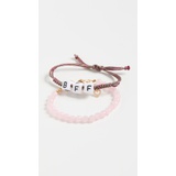 Maison Irem BFF Heart Bracelet Set