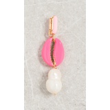 Maison Irem Pearl Neon Pink Earring