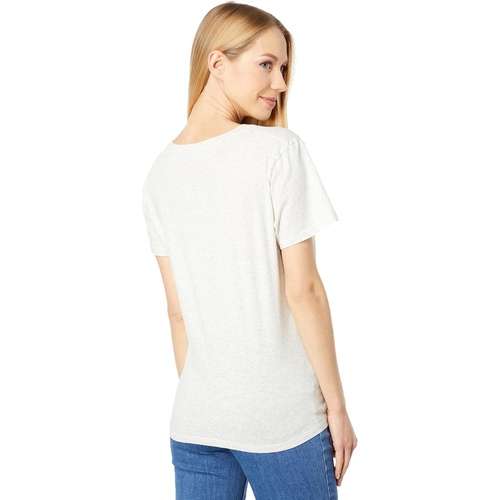 Majestic Filatures Cotton Silk Touch Semi Relaxed Short Sleeve V-Neck Tee