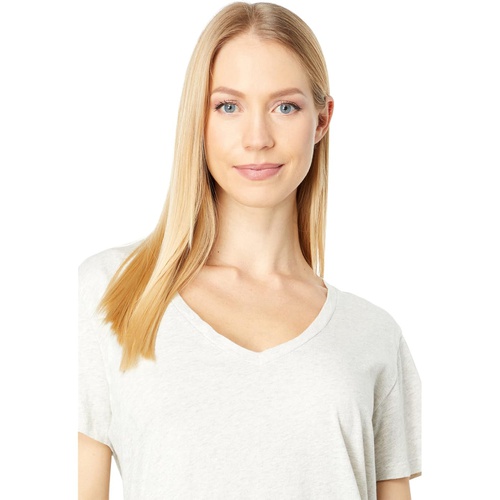  Majestic Filatures Cotton Silk Touch Semi Relaxed Short Sleeve V-Neck Tee