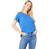 Majestic Filatures Cotton Silk Touch Semi Relaxed Short Sleeve Crew Neck Tee