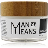 Man Of Means Mens Anti Aging Face Cream and Moisturizer, Immediate Results, All In One Solution, Natural and Organic Anti Wrinkle Cream By Man Of Means, 2 Ounce