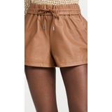 Marissa Webb Baxter Leather Boxer Shorts