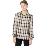 Max Studio Long Sleeve Button Top