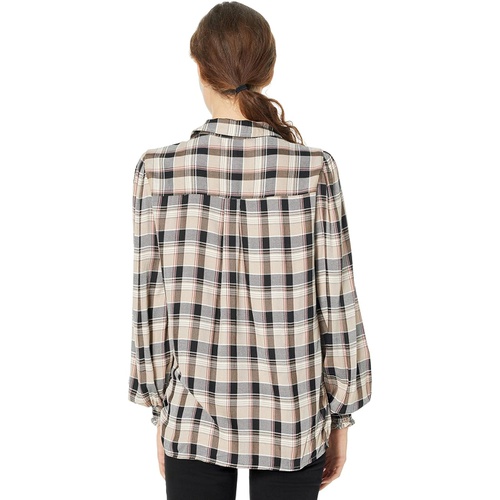  Max Studio Long Sleeve Button Top