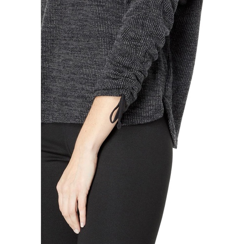  Max Studio Texture Rib Cowl Neck Top